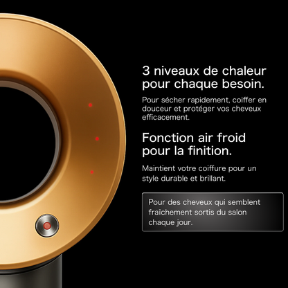 Vyoom AirPro - Sèche-cheveux haute performance (5 en 1)